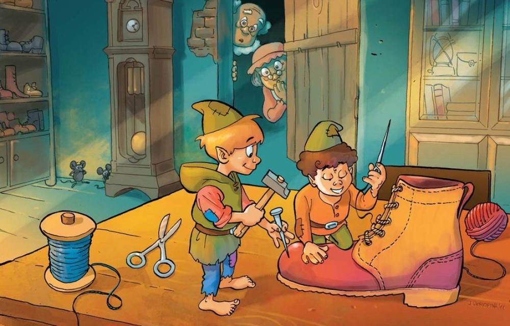 Image Promoting The Elve and The Shoemaker