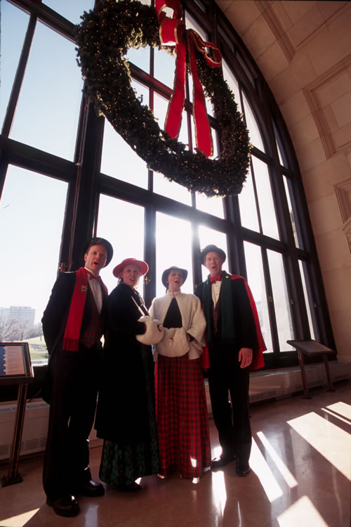 Photo of carolers