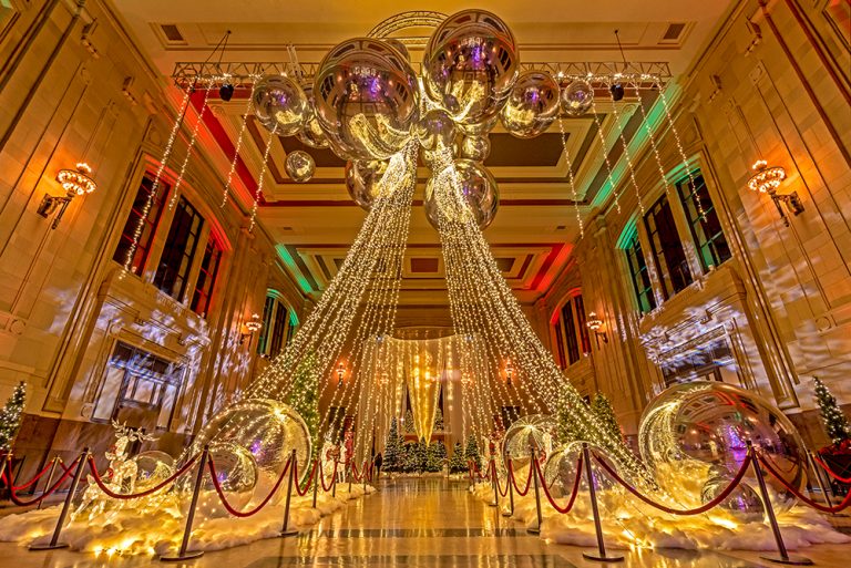 Photo of Union Station's "Holiday Reflections"