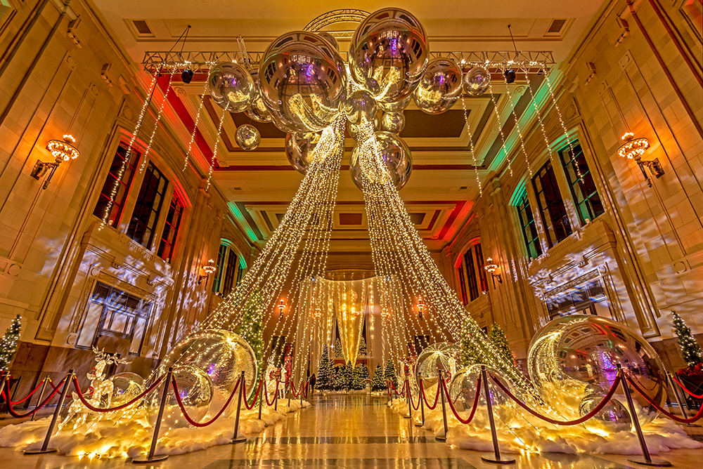 Photo of Union Station's "Holiday Reflections"