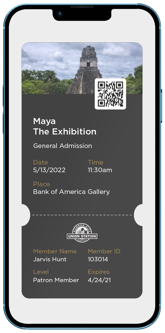 Maya Ticket Mockup