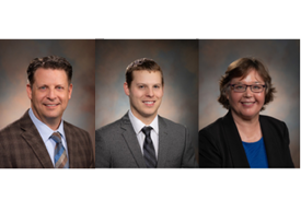 Headshots for presenters Dan Bowen, Holly Weber, and Neiko Levenhagen