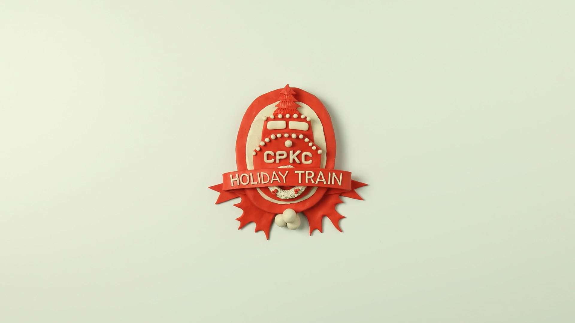 Logo for the CPKC Holiday Train