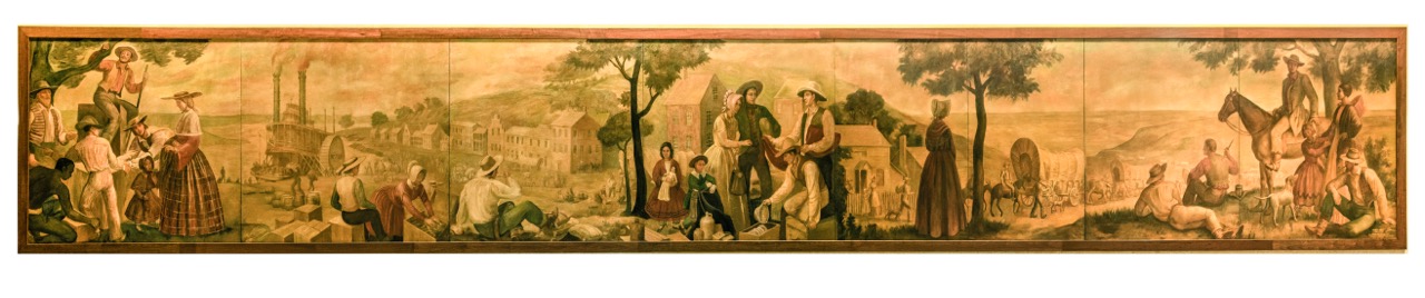 Roy Inman mural pano