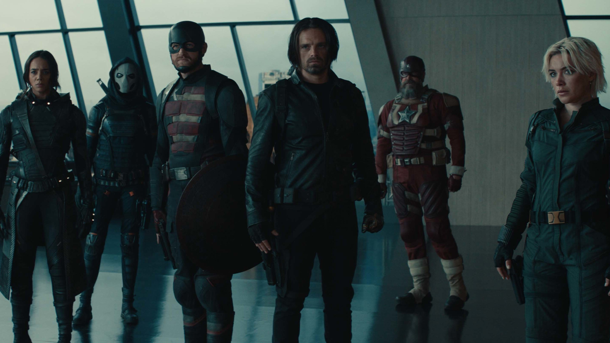 An image showing the main characters of the Marvel film Thunderbolts*