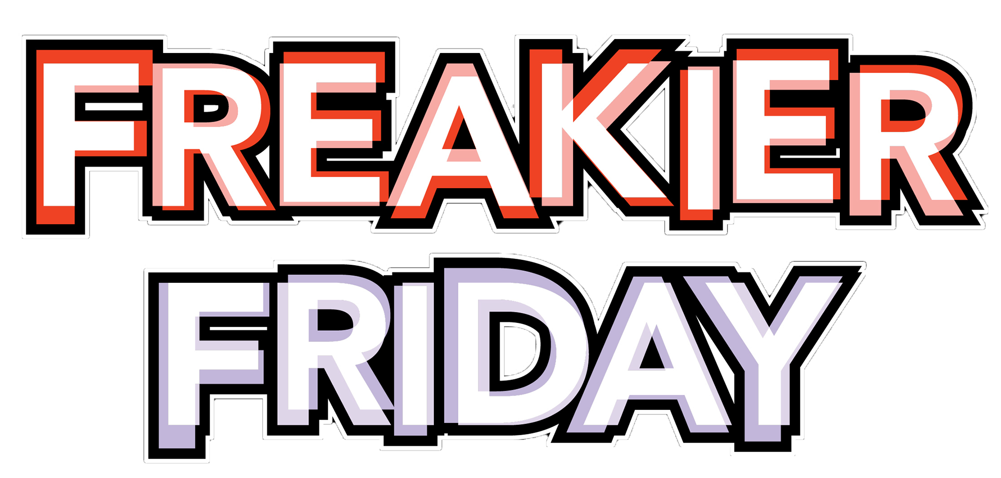 Logo for the film Freakier Friday