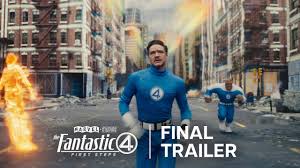 Image of Reed Richards with the words The Fantastic Four Final Trailer superimposed over it