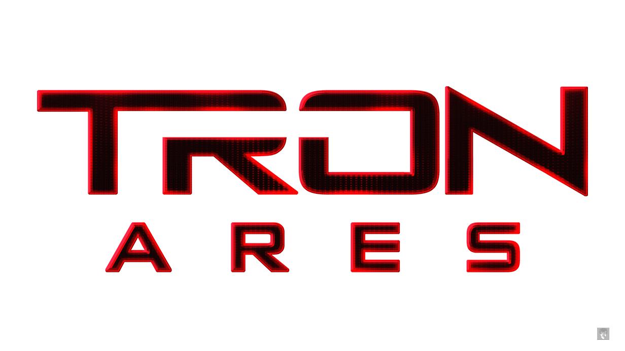 Logo for the film Tron Ares