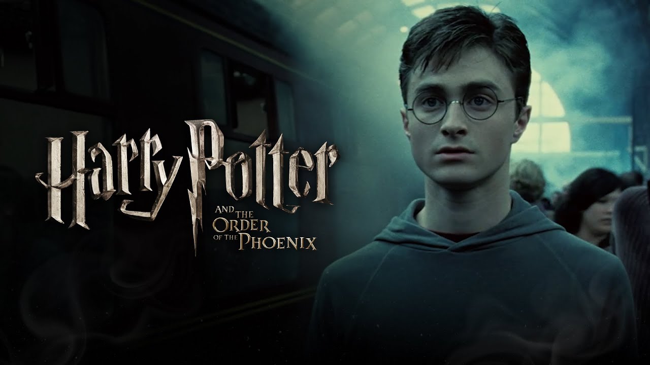 Trailer image for Harry Potter and the Order of the Phoenix showcasing Harry.