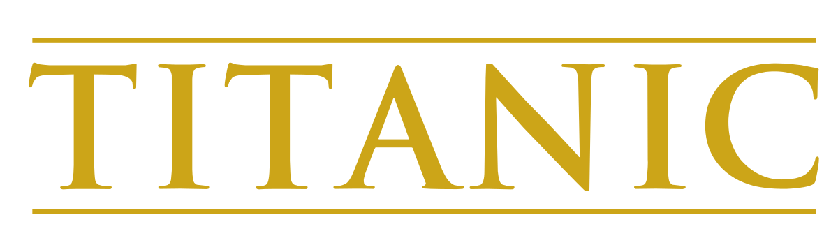 Logo for the 1997 film Titanic