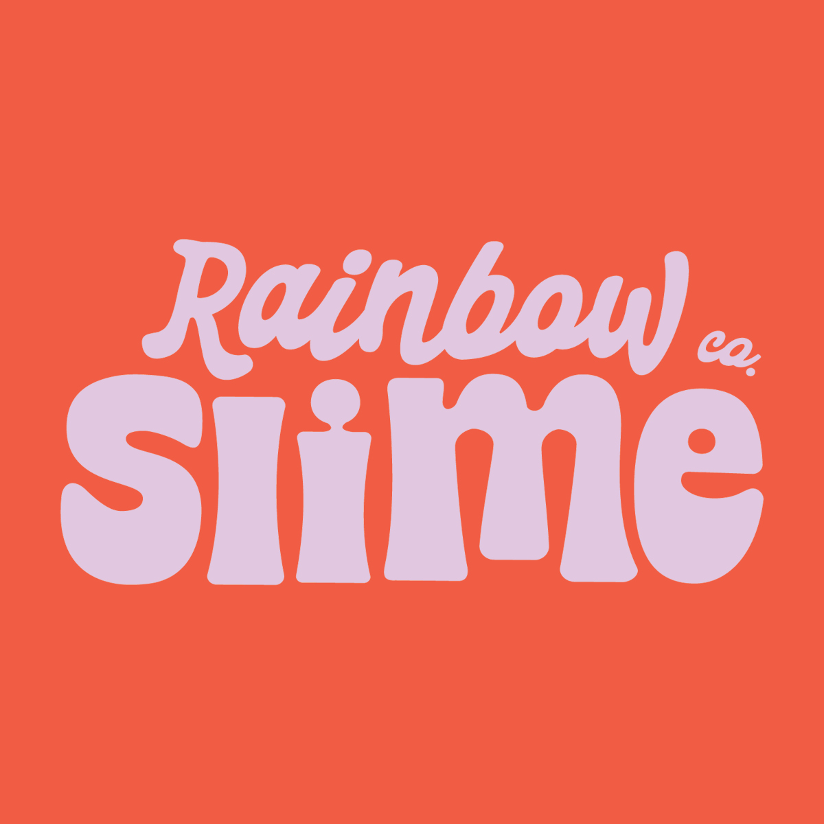 Rainbow Slime Co. Logo