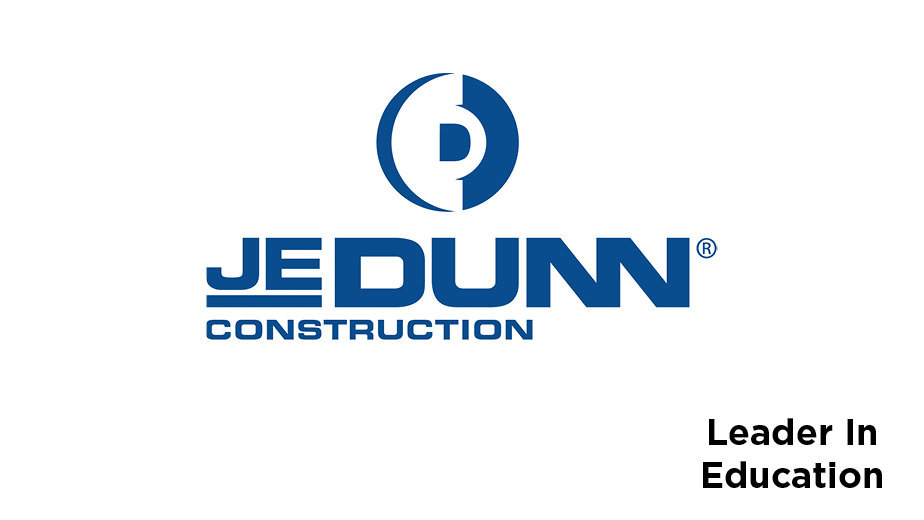 Logo for JE Dunn, Leader in Education for The Berlin Wall. A World Divided.