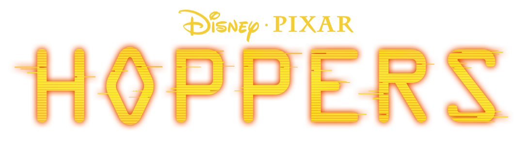 Logo for the Disney/Pixar film Hoppers