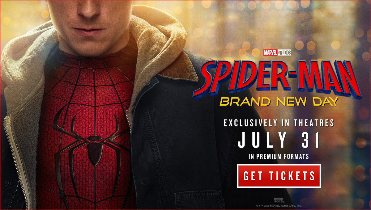 Featured image for Spider-Man Brand New Day saying that the movie opens on July 31.