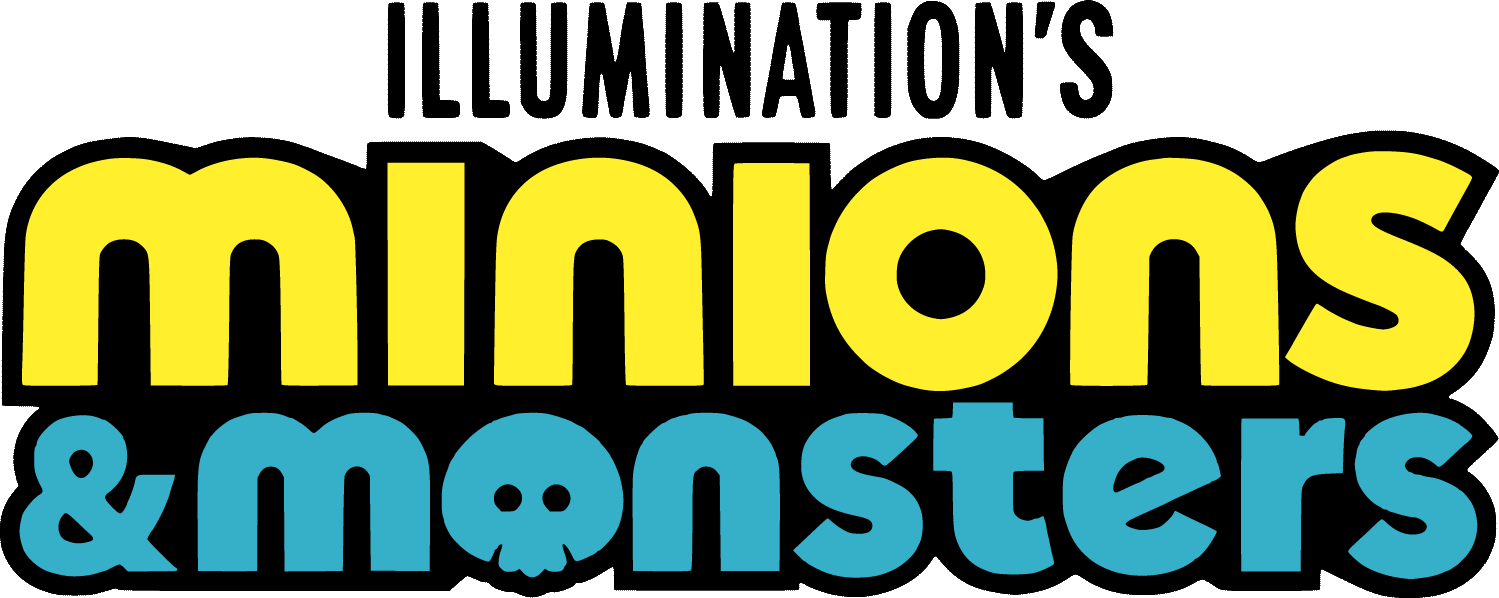 Logo for the film Minions and Monsters.