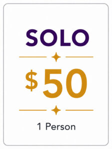 Listing for a $50 solol membership