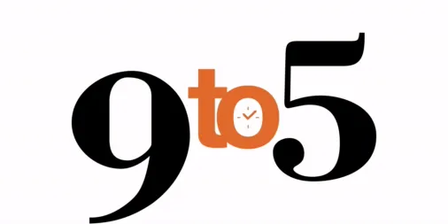 Logo for the film 9 to 5